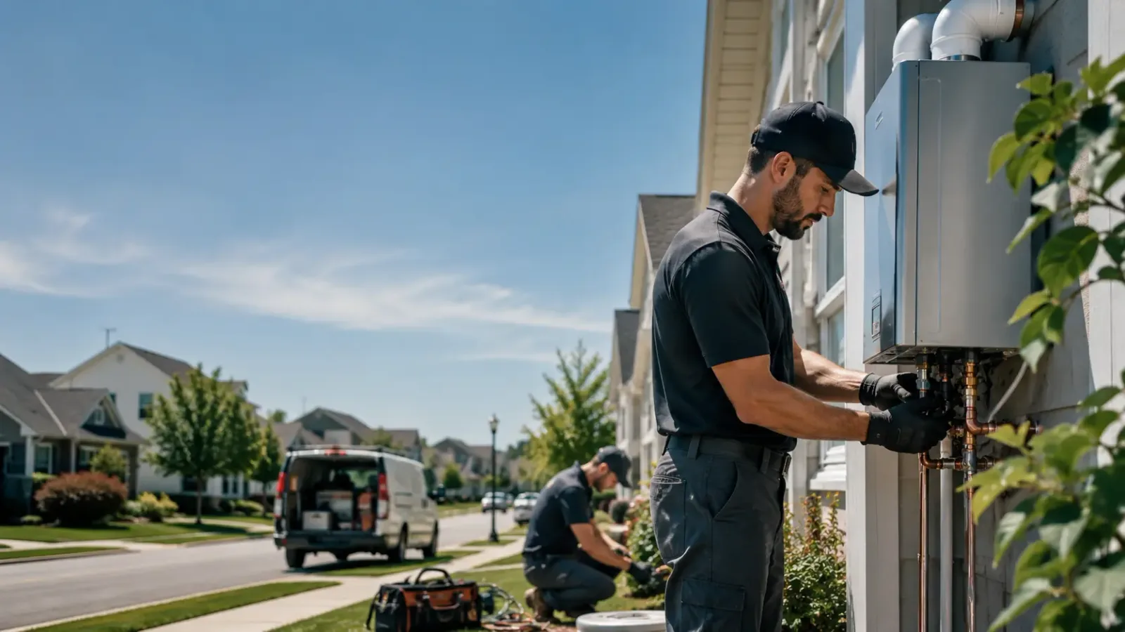 Tankless Water Heater Installation in Hanover, ME